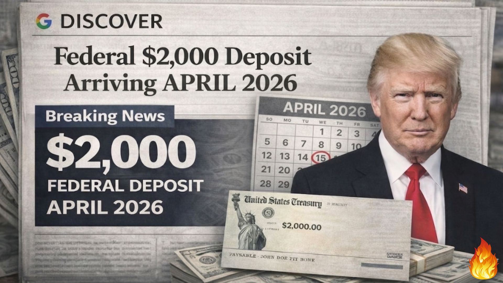 $2,000 Federal Deposit Coming in March 2026?
